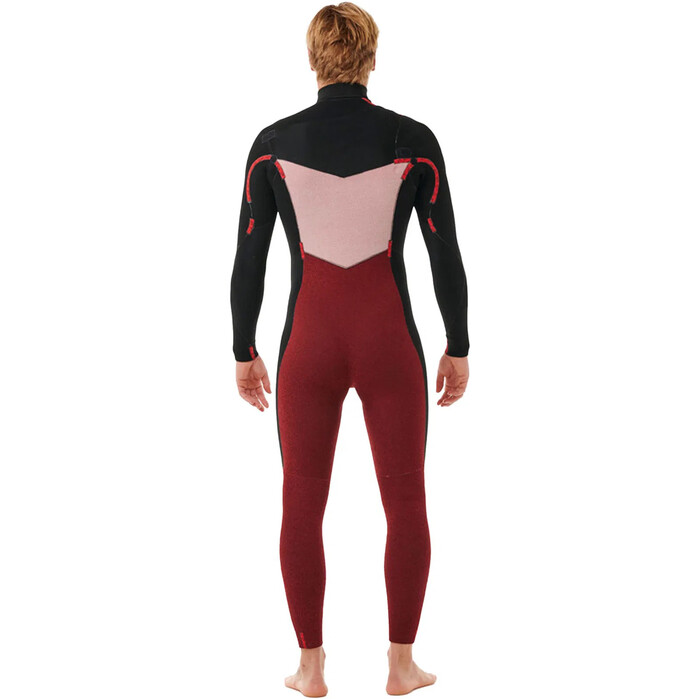 2024 Rip Curl Mens Dawn Patrol 3/2mm Chest Zip Wetsuit 158MFS - Purple Night